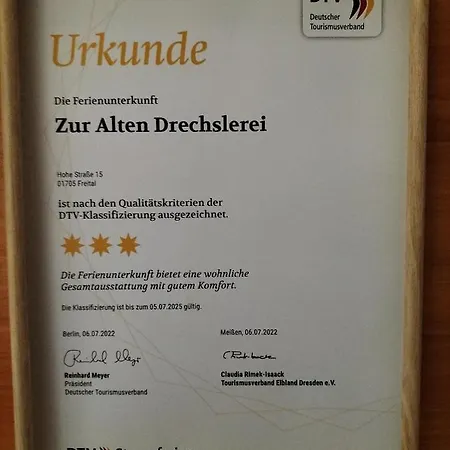 Zur Alten Drechslerei Apartman Freital